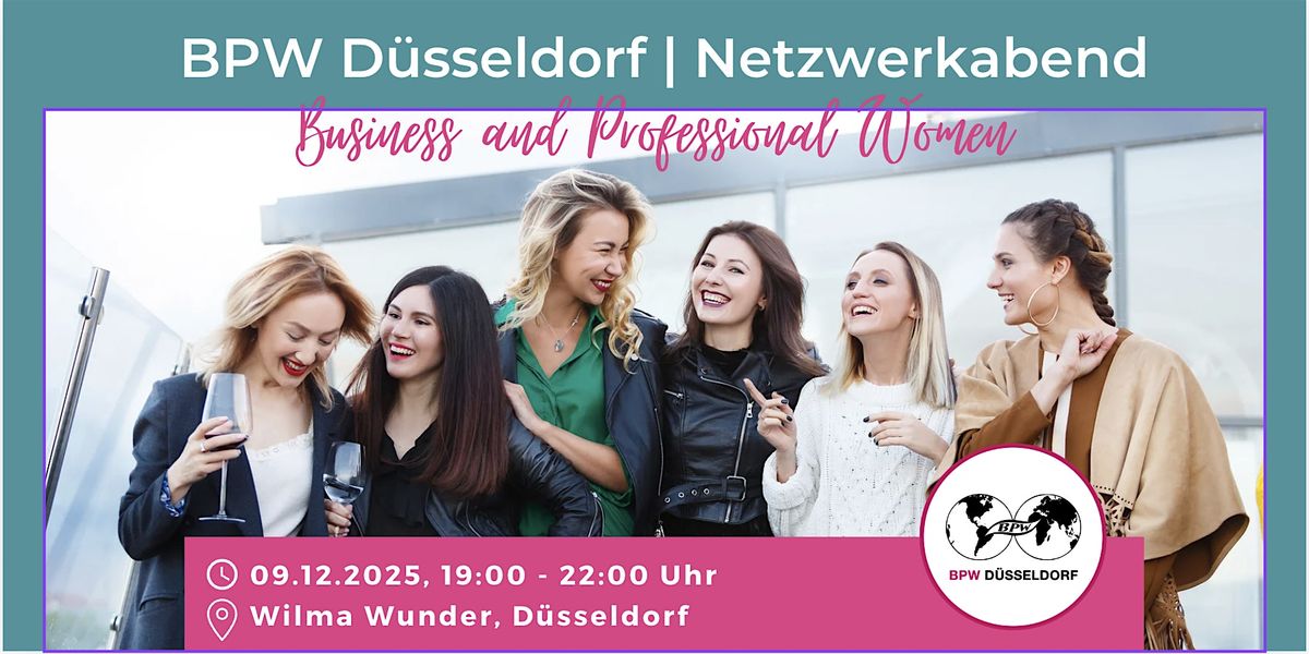 BPW D\u00fcsseldorf e.V.: Netzwerkabend im Dezember