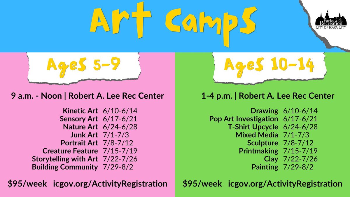 Art Camps - Clay