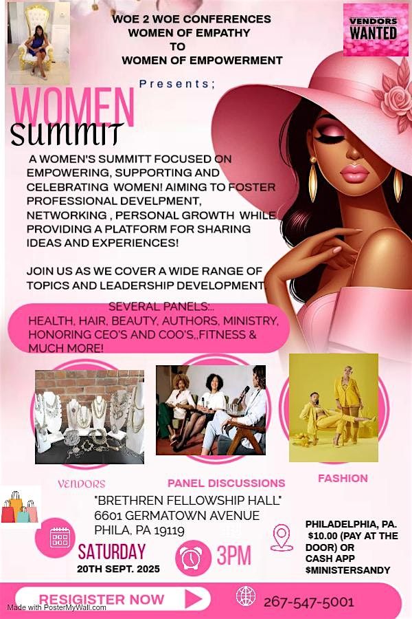 women summit and fashion show