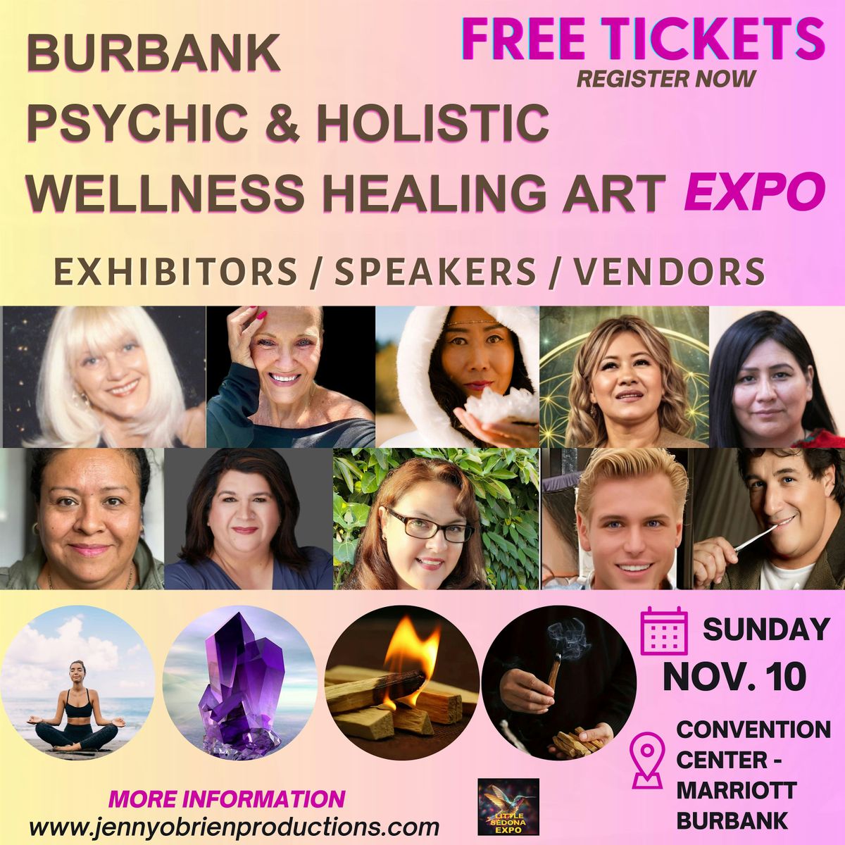 Burbank - Psychic & Holistic Welllness Healing Art EXPO - Free