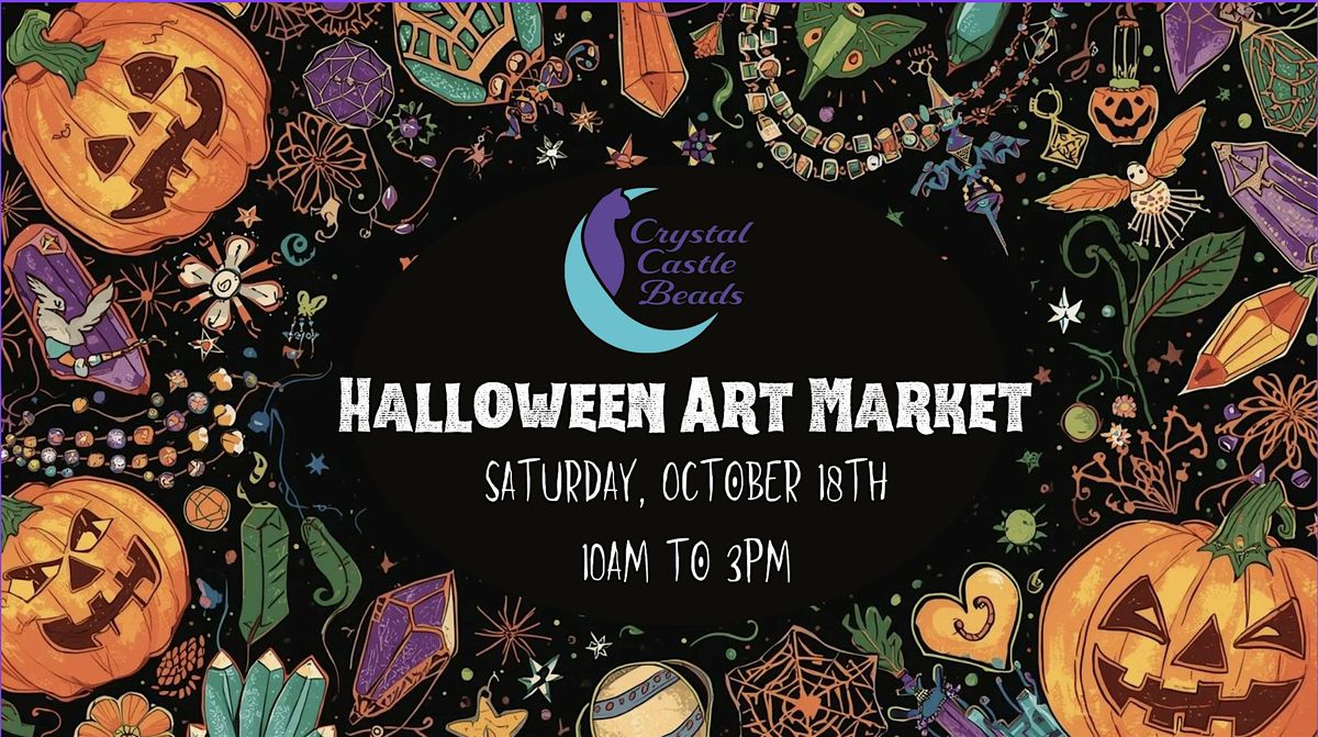Crystal Castle Beads Halloween Art Market