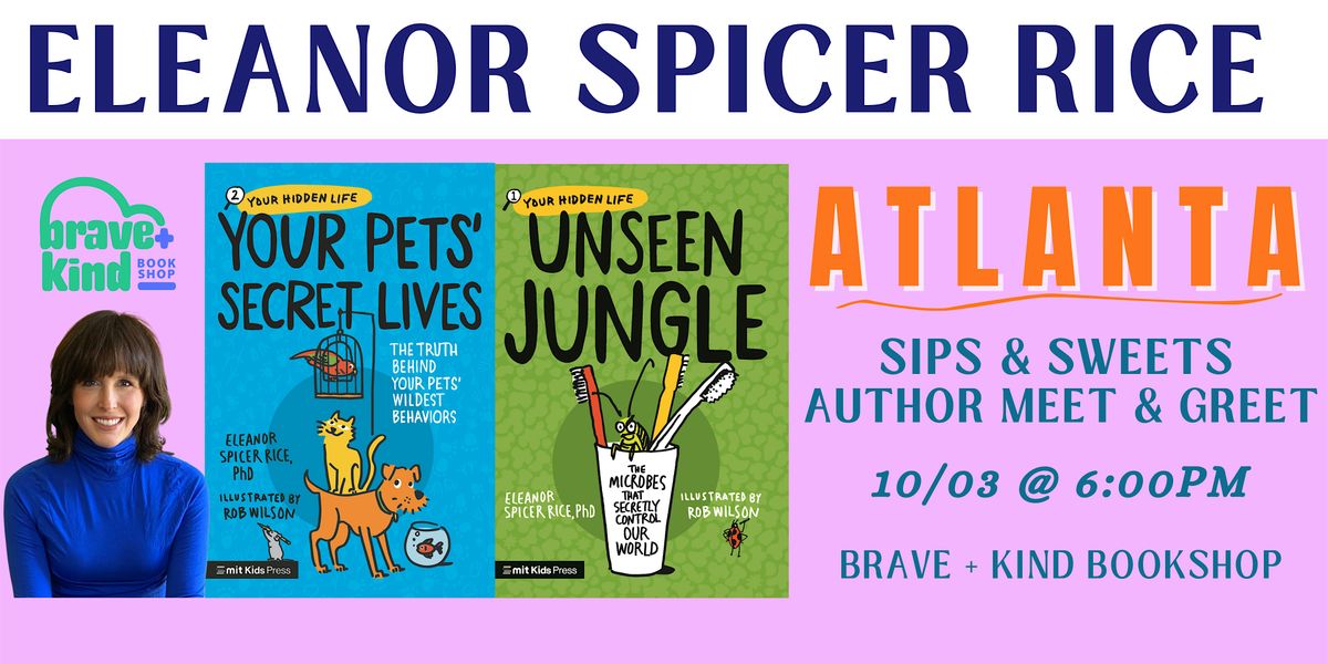 ELEANOR SPICER RICE Pet Event and Author Meet & Greet