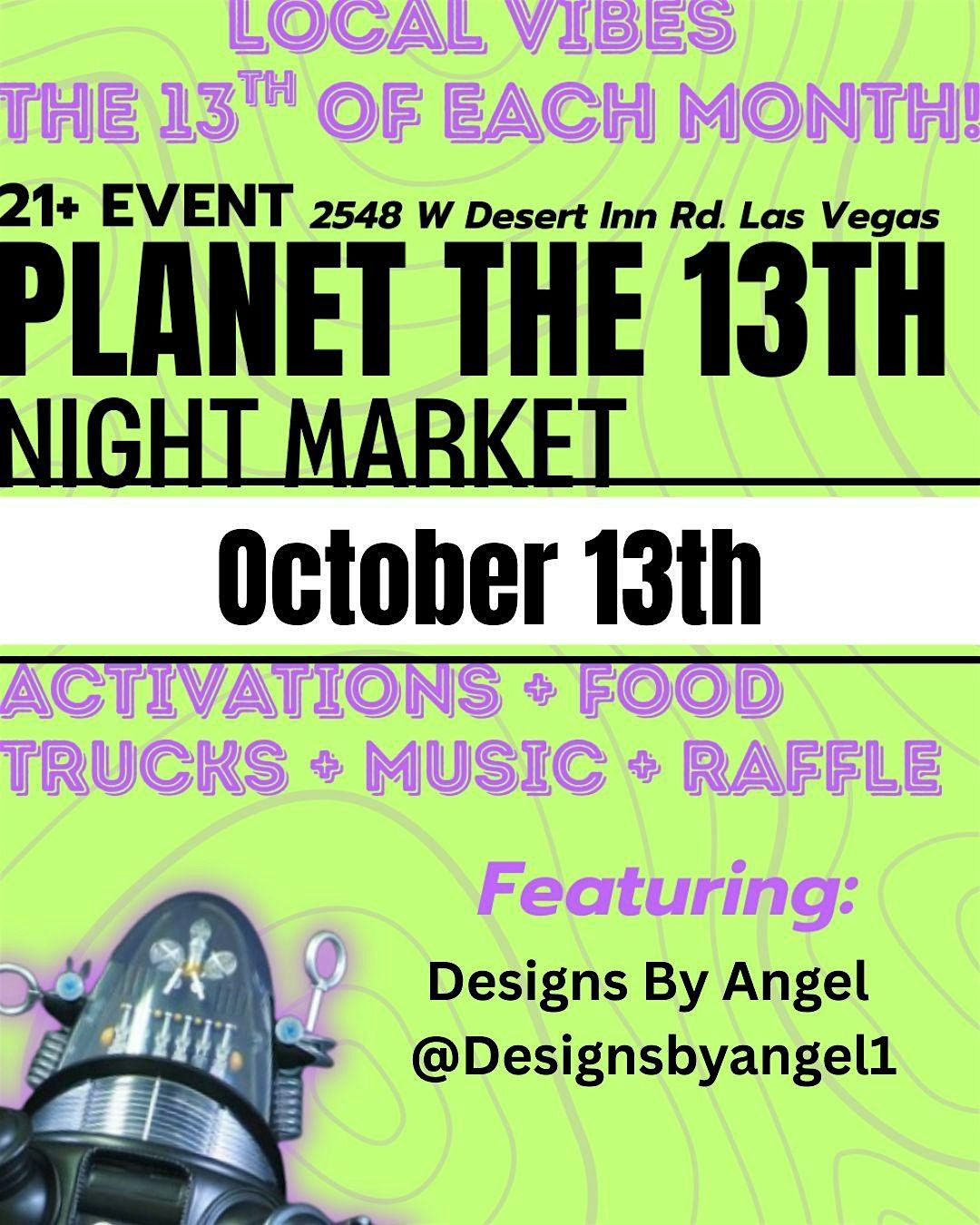 Planet 13 Night Market  10\/13\/25