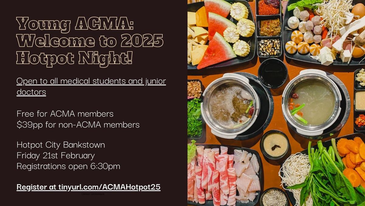 Young ACMA Welcome to 2025 AYCE hotpot