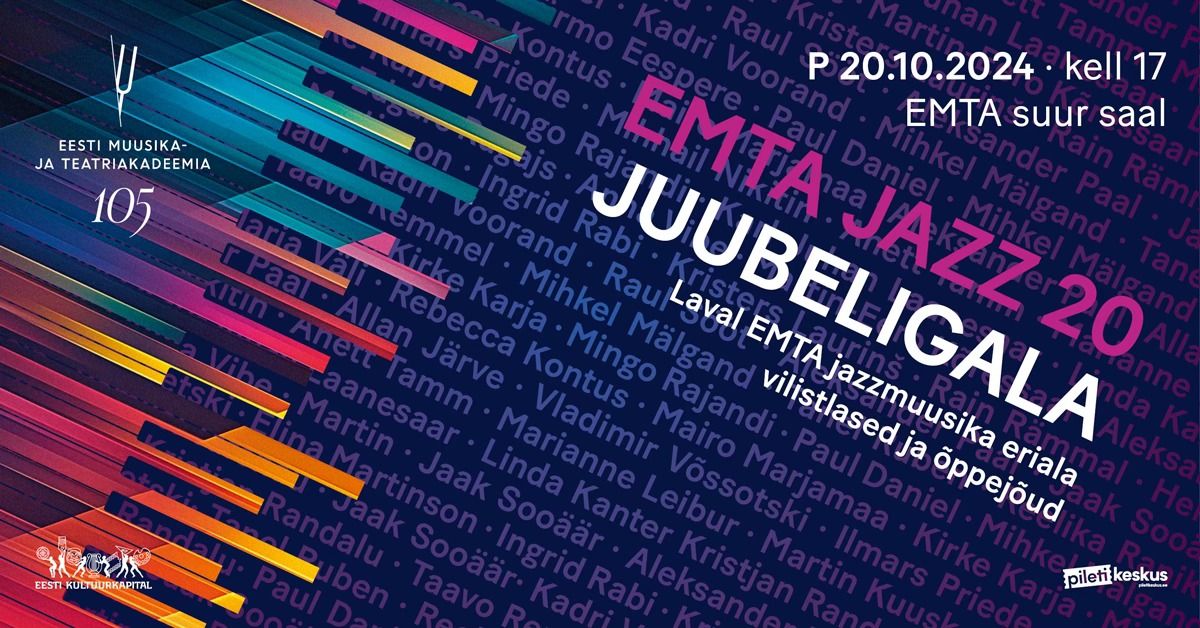 EMTA JAZZ 20. Juubeligala (Tallinn)