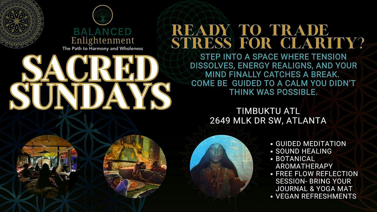 Sacred Sundays at Timbuktu