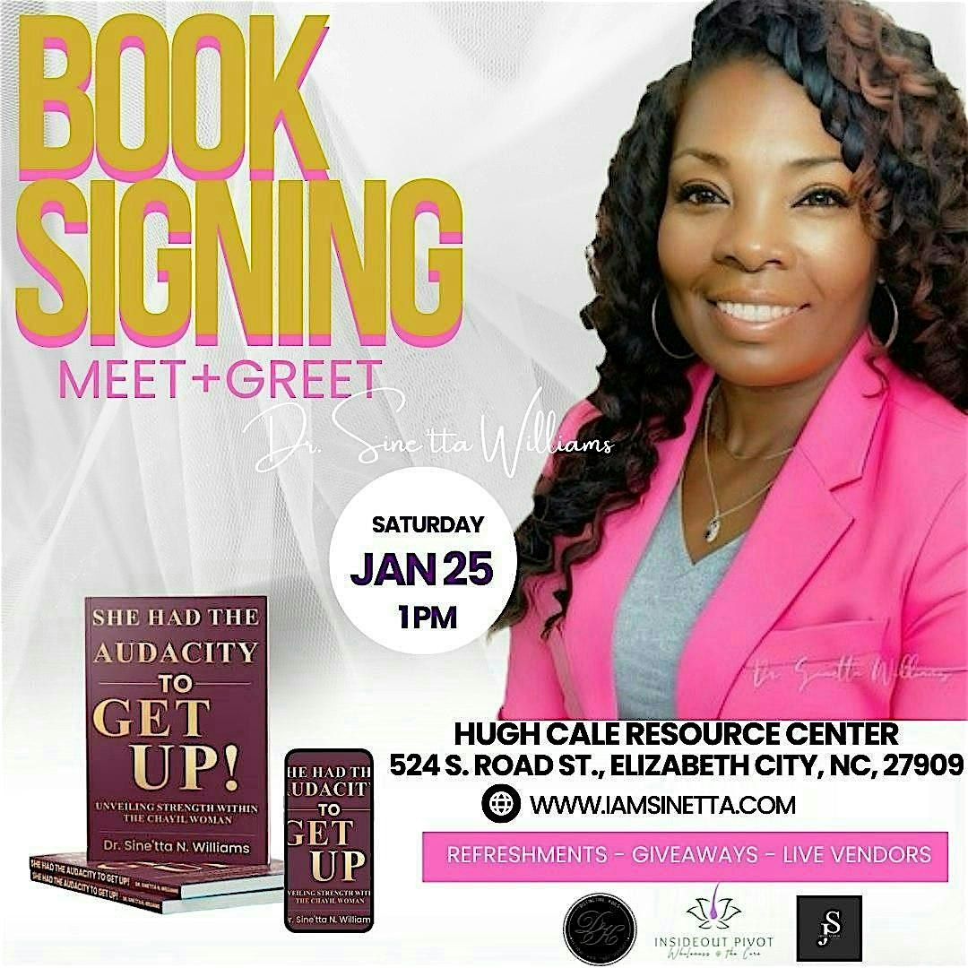 She Had the Audacity to Get Up" Book Signing & Celebration