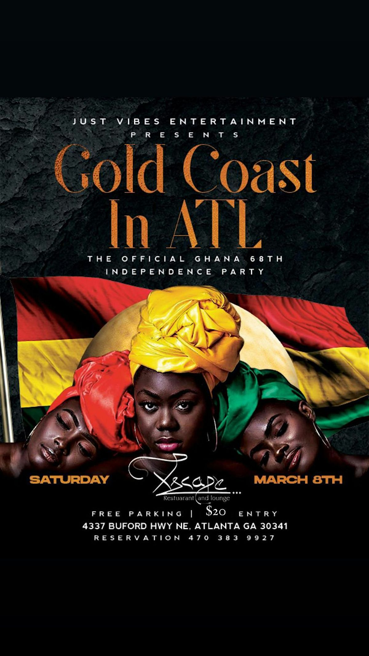 GOLD COAST IN ATL ( THE OFFICIAL GHANA @68TH INDEPENDENCE PARTY )