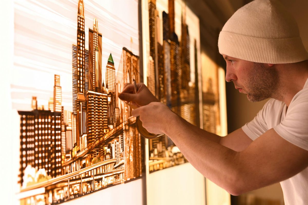 Max Zorn & Friends  \u201cMoments, Tales & Light\u201d  Tape Art & Paintings