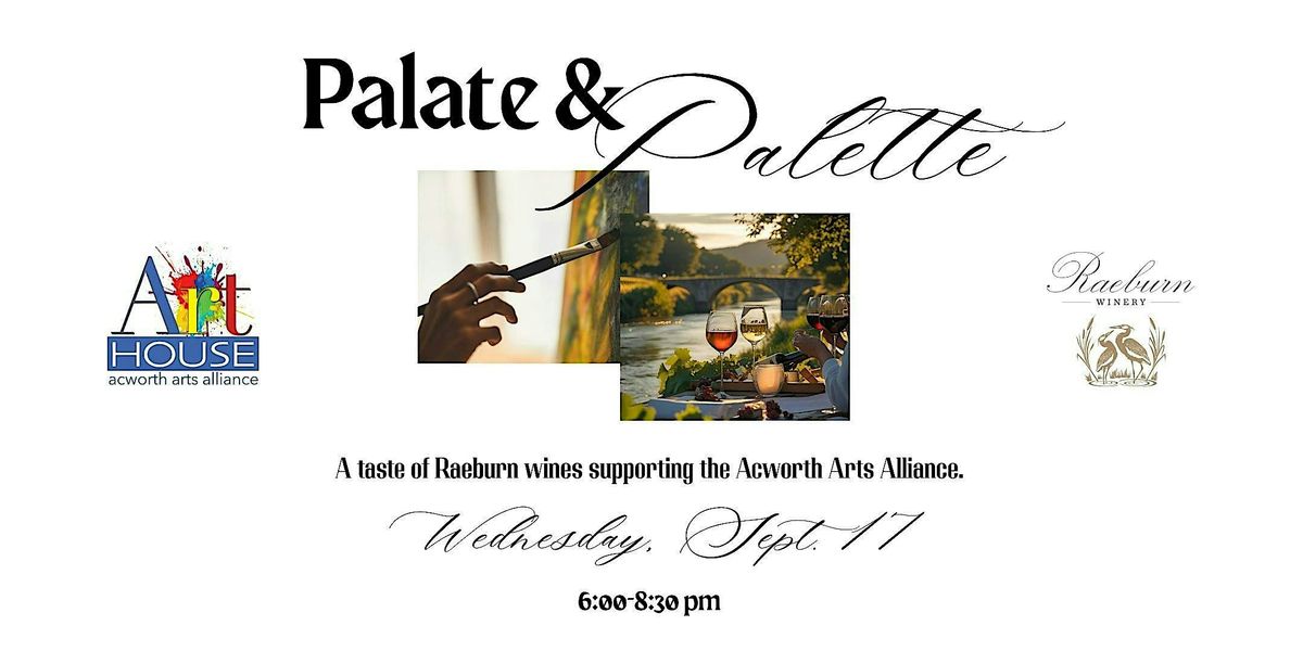 Palate & Palette Wine Tasting