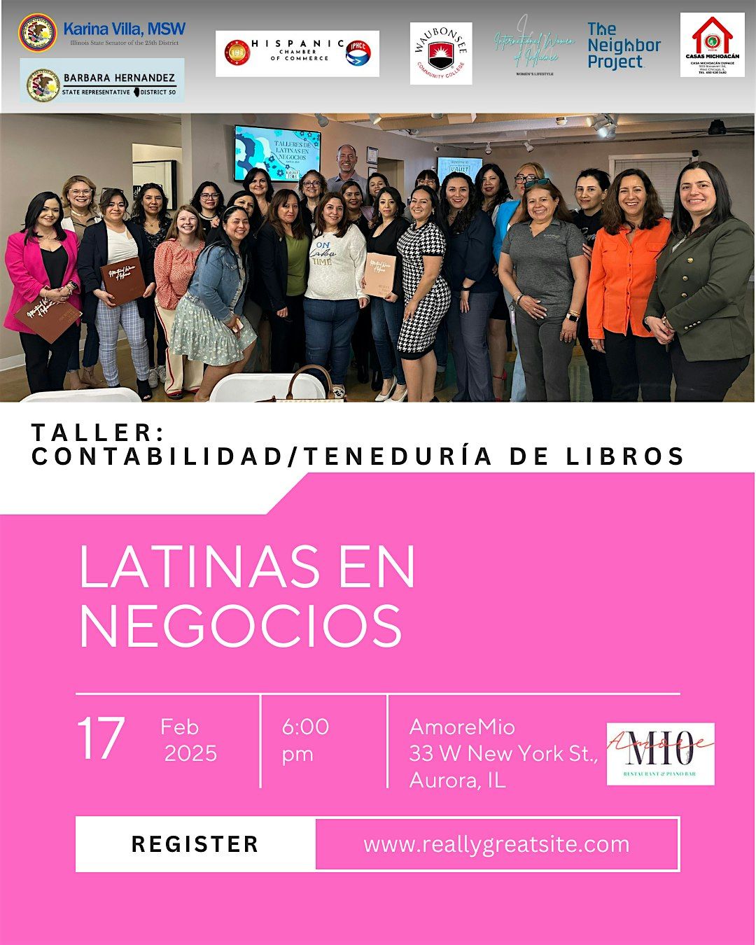 Taller de Latinas en Negocios #2 - Contabilidad\/Tenedur\u00eda de libros