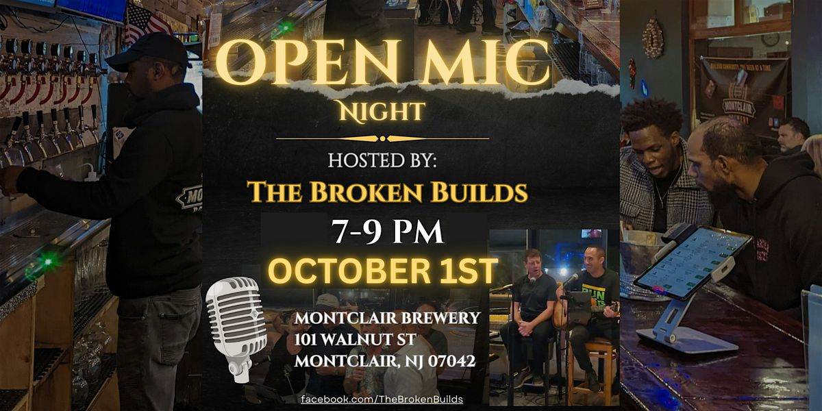 Open Mic at Montclair Brewery