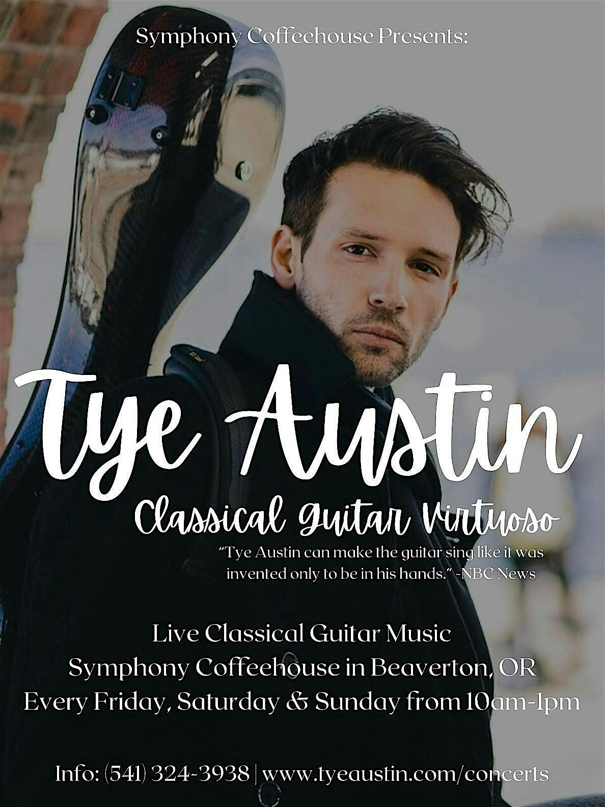 Classical Guitar Music at Symphony Coffeehouse