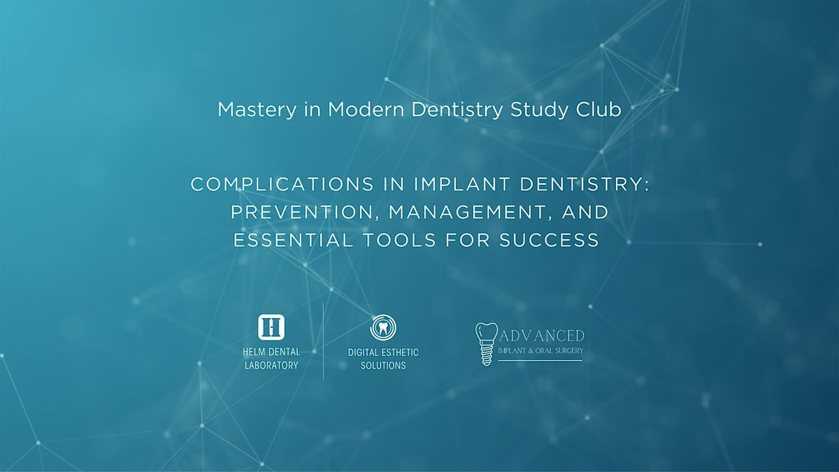 Complications in Implant Dentistry