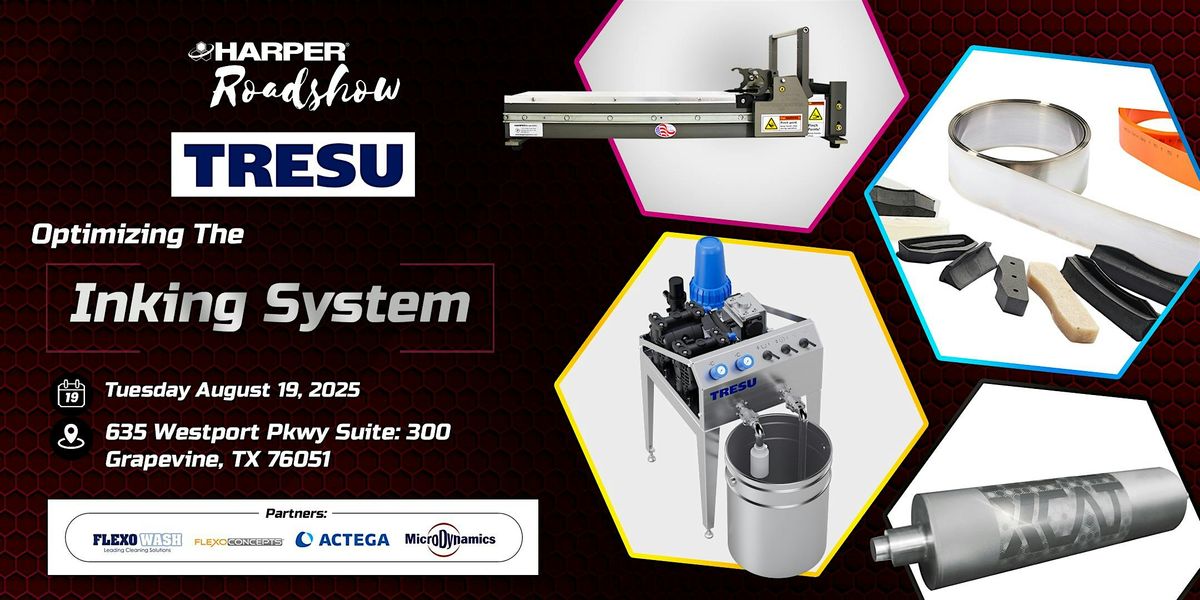 HARPER Road Show: TRESU - Optimizing The Inking System