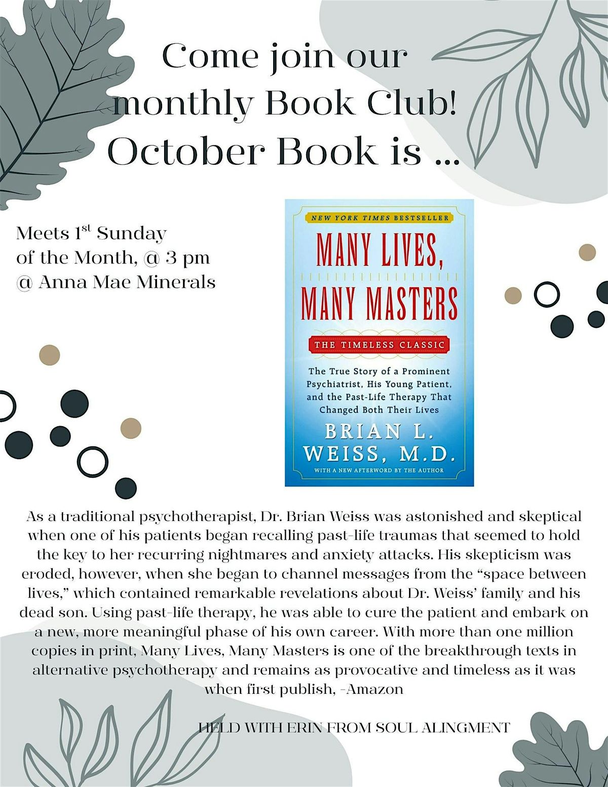 Monthly Book Club