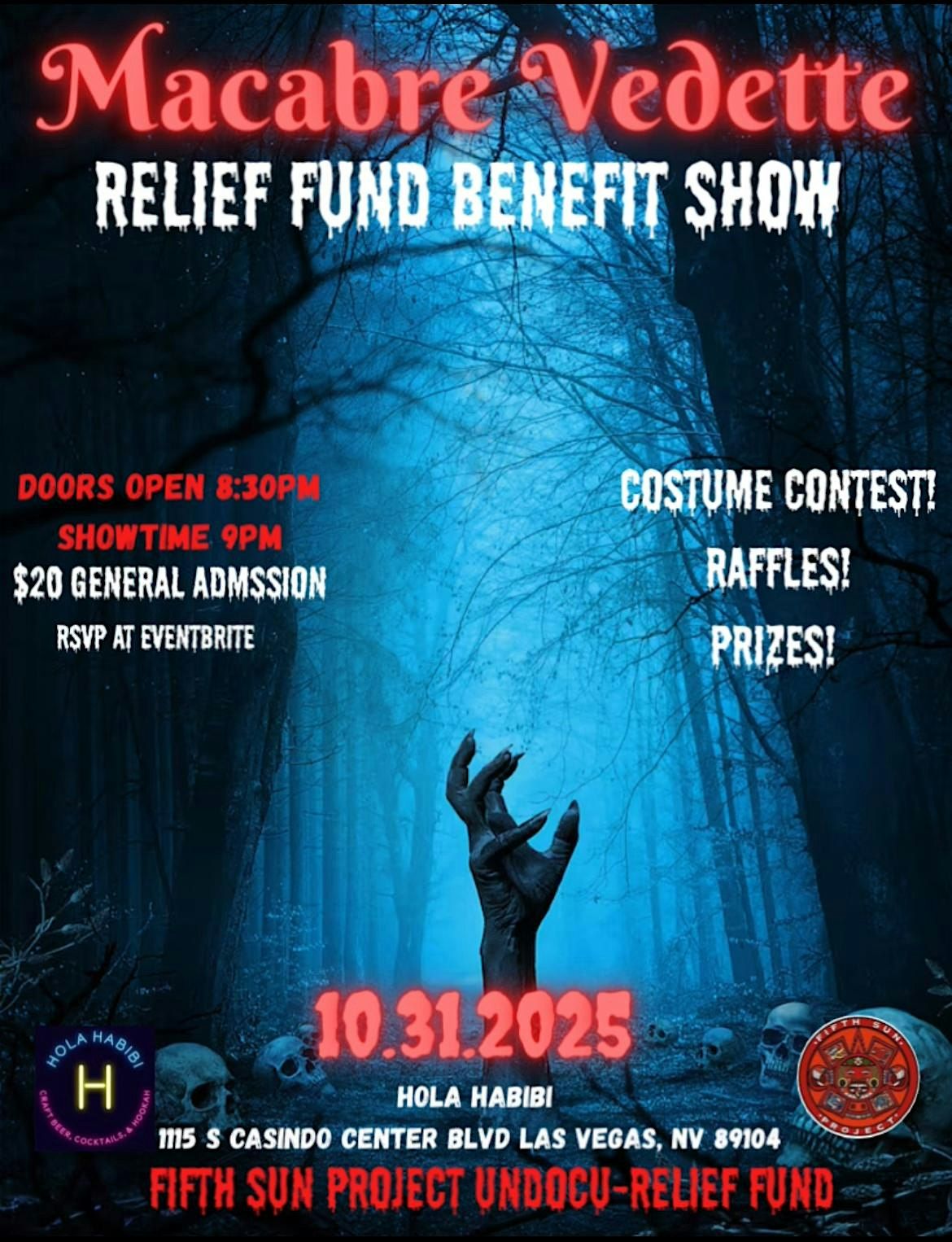 Macabre Vedette - Benefit Show