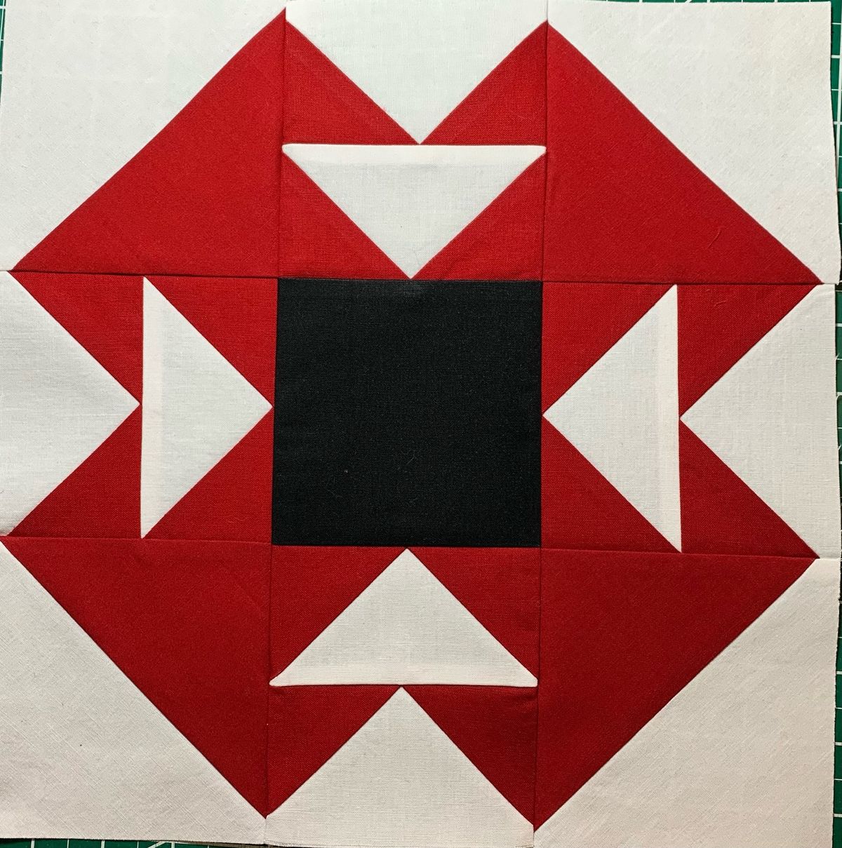 Beginner Quilt Blocks- Triangle of Squares