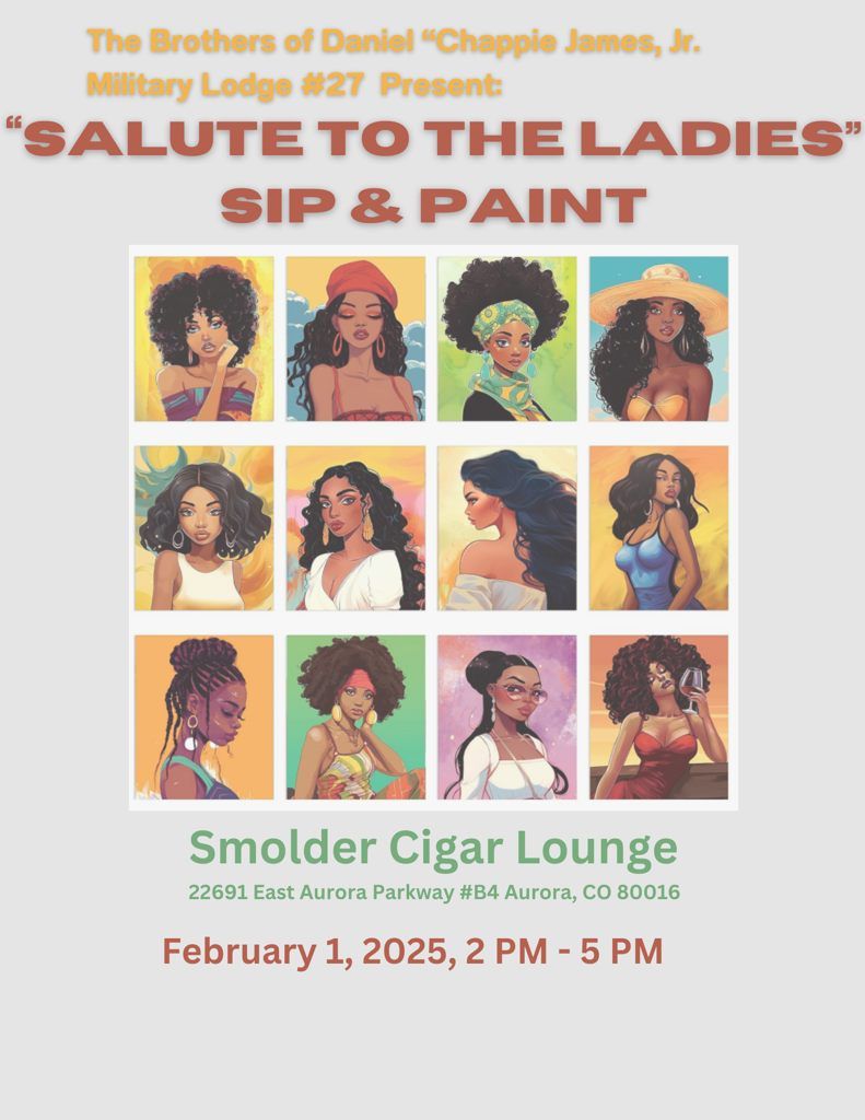 D.C.J. #27 Presents:"Salute to the Ladies"  Paint & Sip