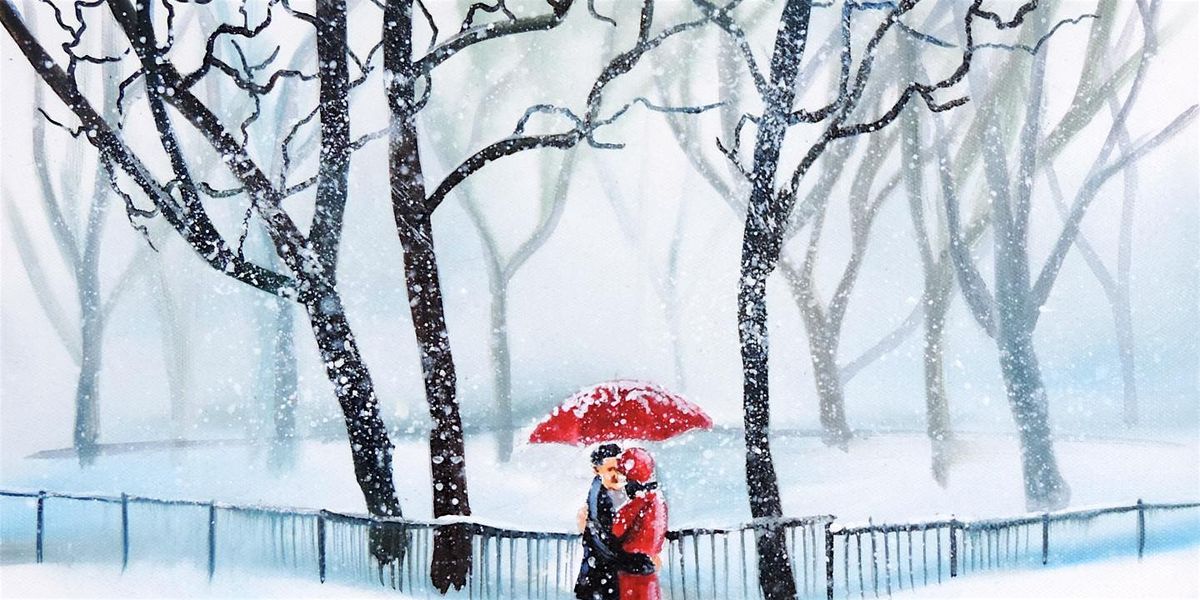 Paint Gordon Bruce's Winter Couple, Leeds