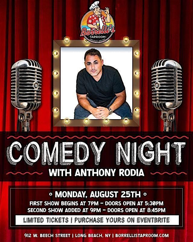 Anthony Rodia Comedy Night @Borrelli's Taproom