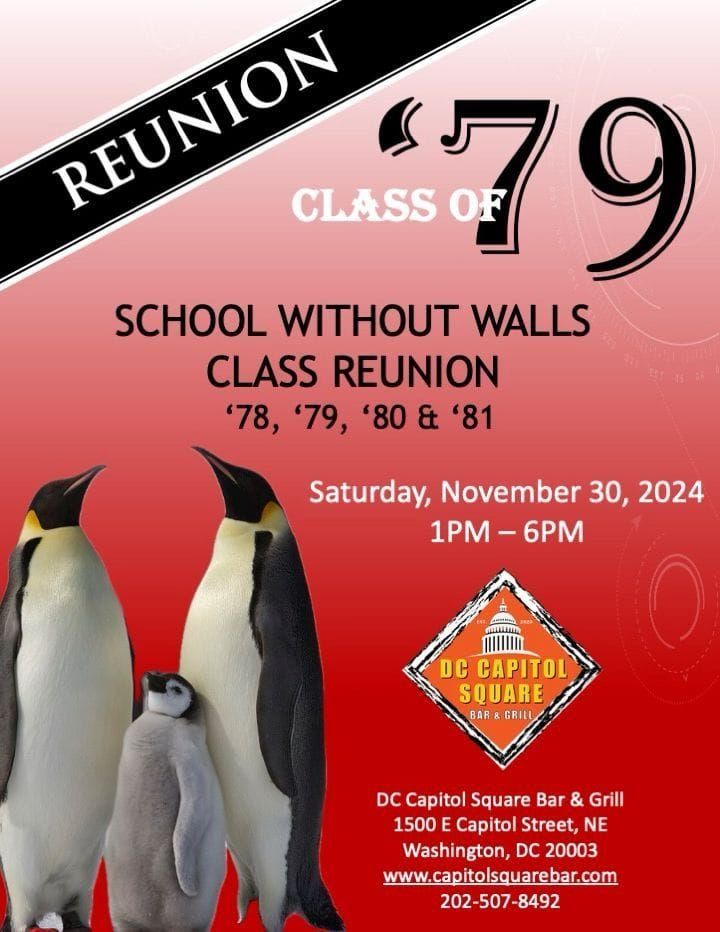 Class of 1979 45th Anniversary Reunionactivities.  Class of 78, 80 & 81 invited also.