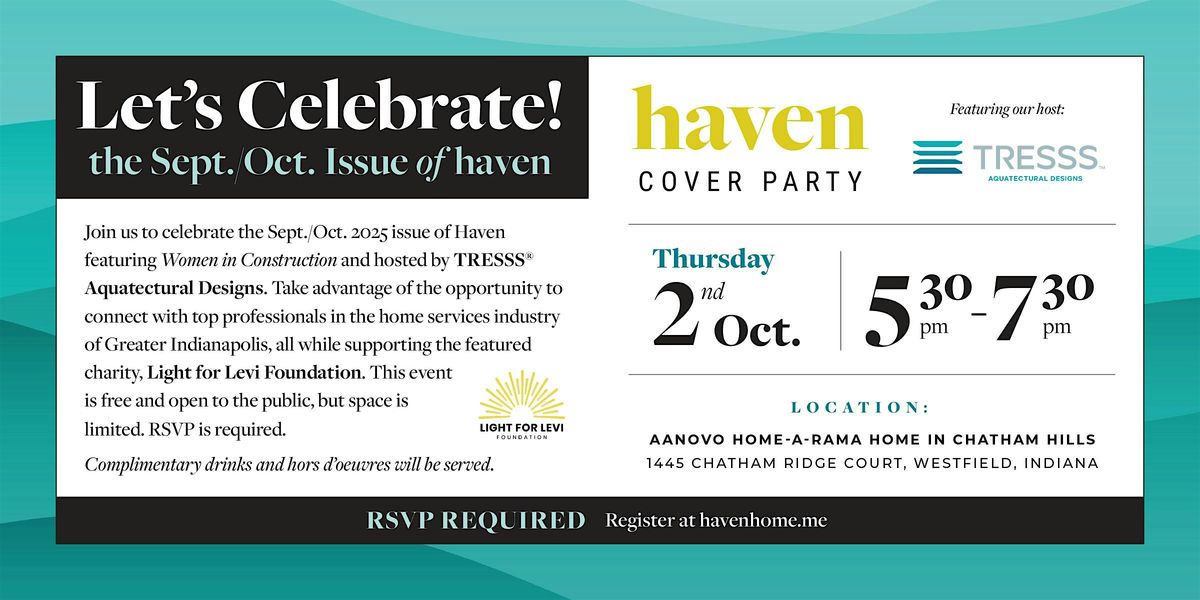 Haven's Sept\/Oct Cover Party