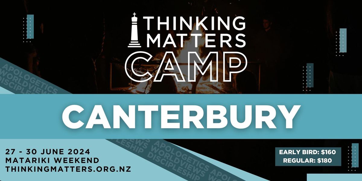 Thinking Matters Camp - Canterbury