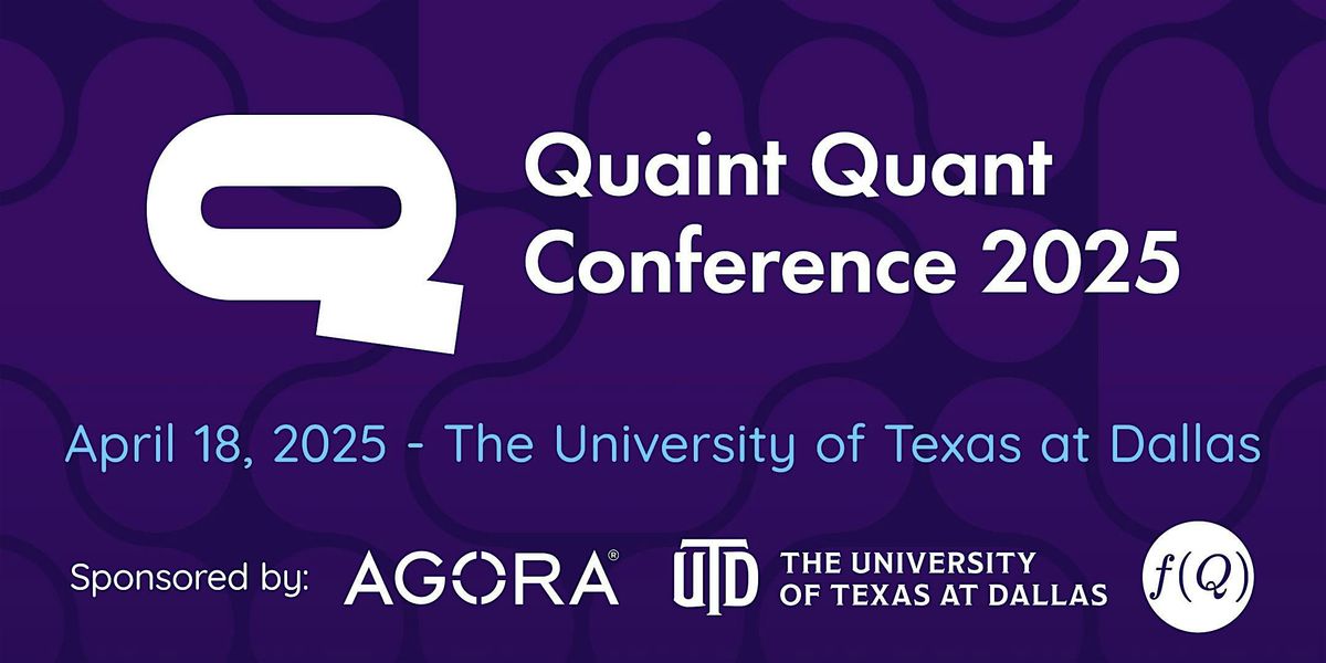 Quaint Quant Conference