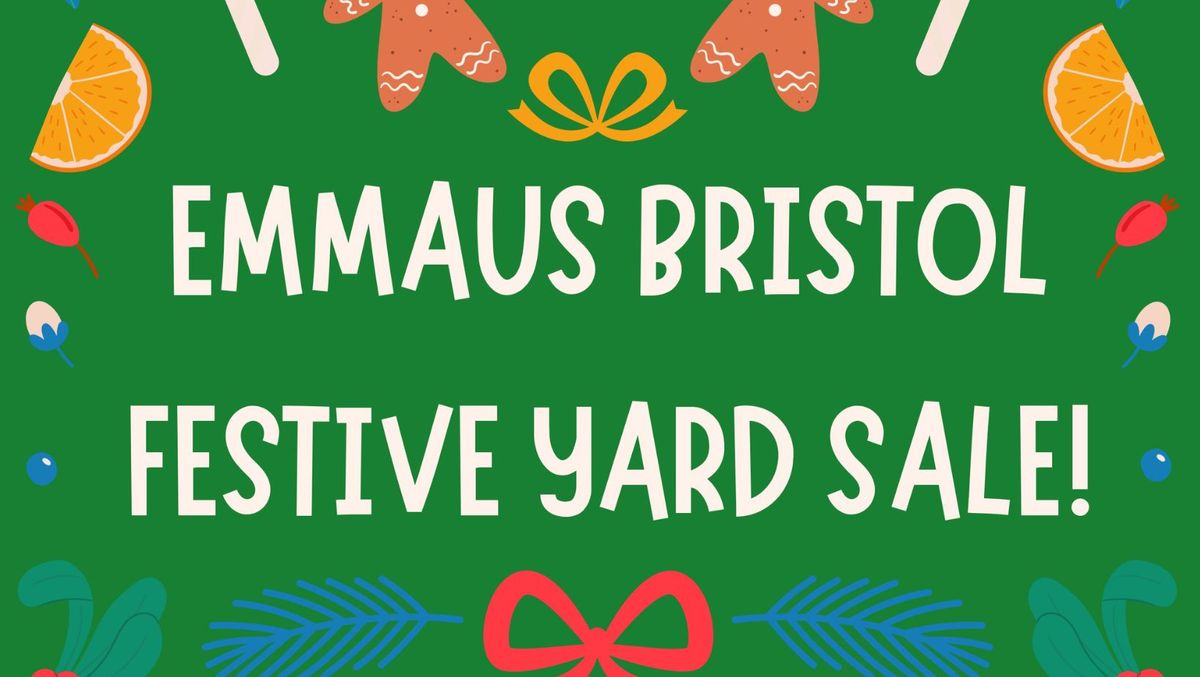 Emmaus Bristol Festive Yard Sale