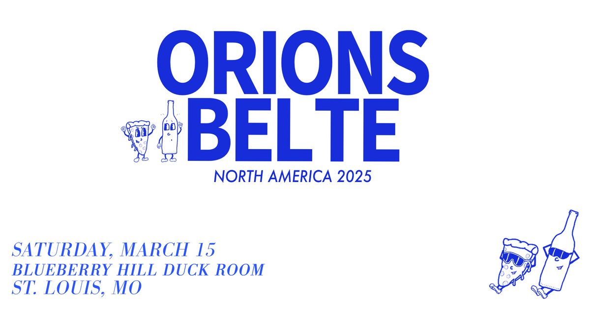 Orions Belte at Blueberry Hill Duck Room