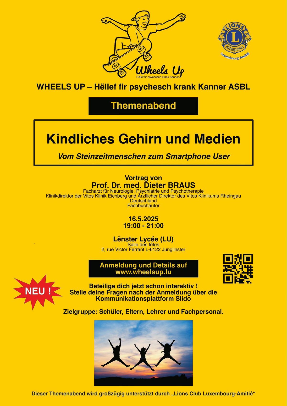 Themenabend "Kindliches Gehirn und Medien"