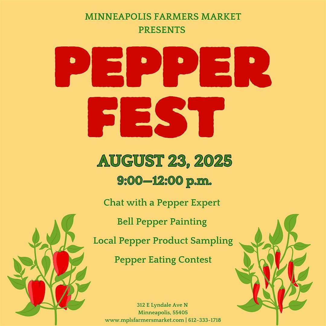 Pepper Fest at the Minneapolis Farmers Market