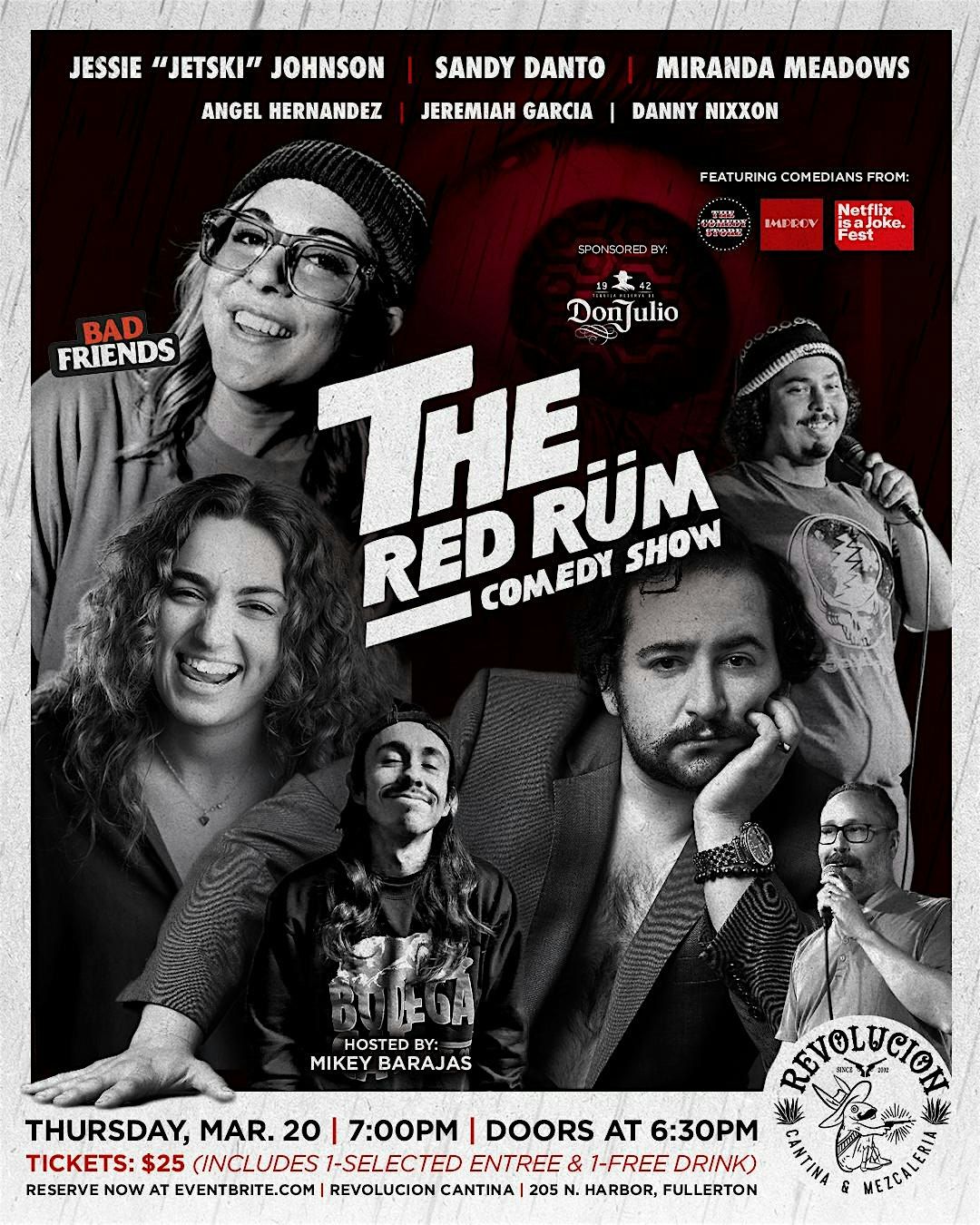 COMEDY SHOW by The Red Rum