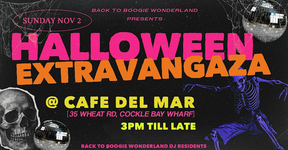 BACK TO BOOGIE WONDERLAND Presents  HALLOWEEN EXTRAVAGANZA