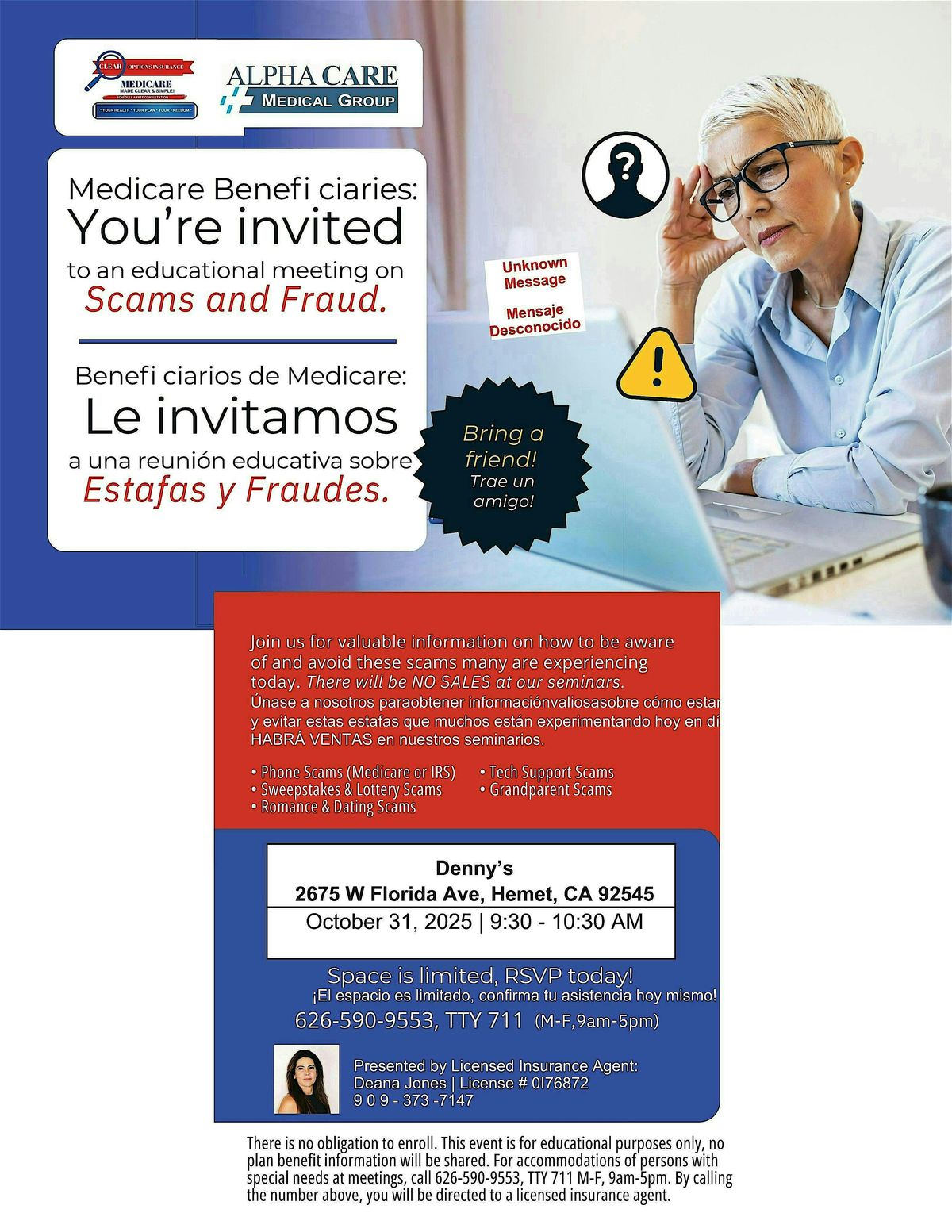 Educational Scam and Fraud prevention Seminar