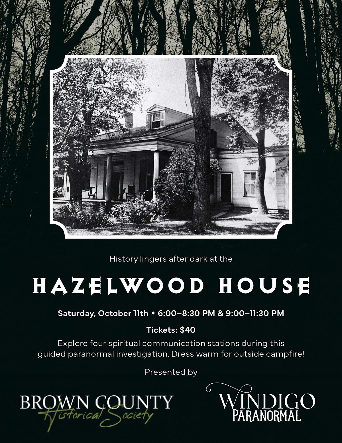 Paranormal Night at Hazelwood