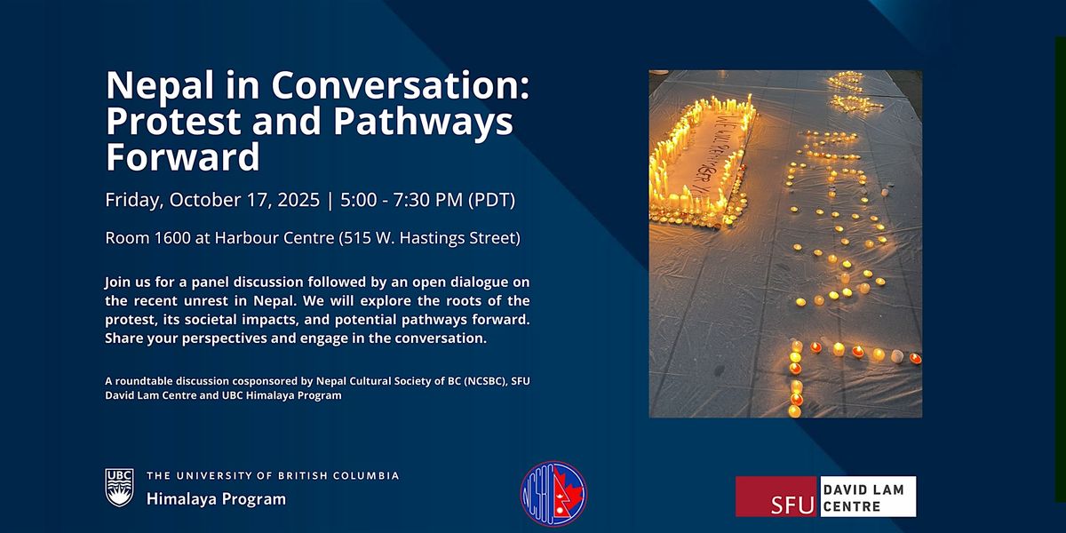 Nepal in Conversation: Protest and Pathways Forward