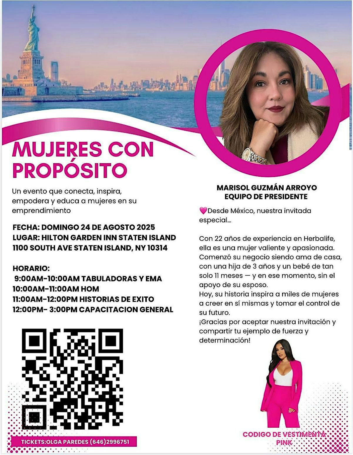 MUJERES CON PROP\u00d3SITO