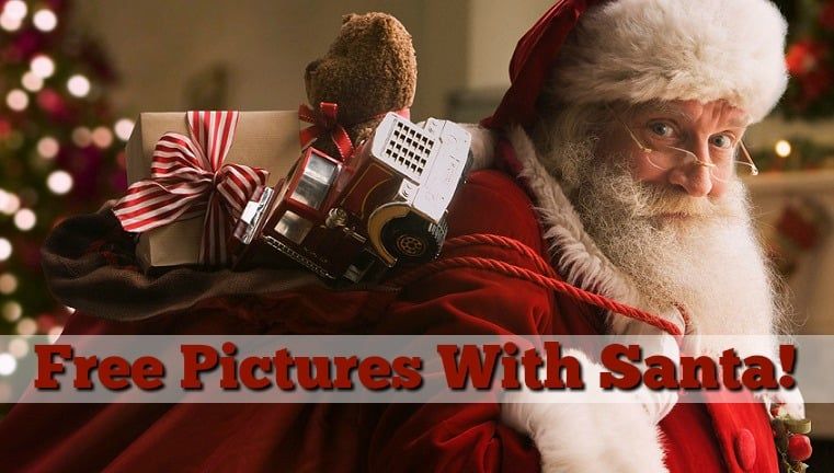 Free Pictures with Santa