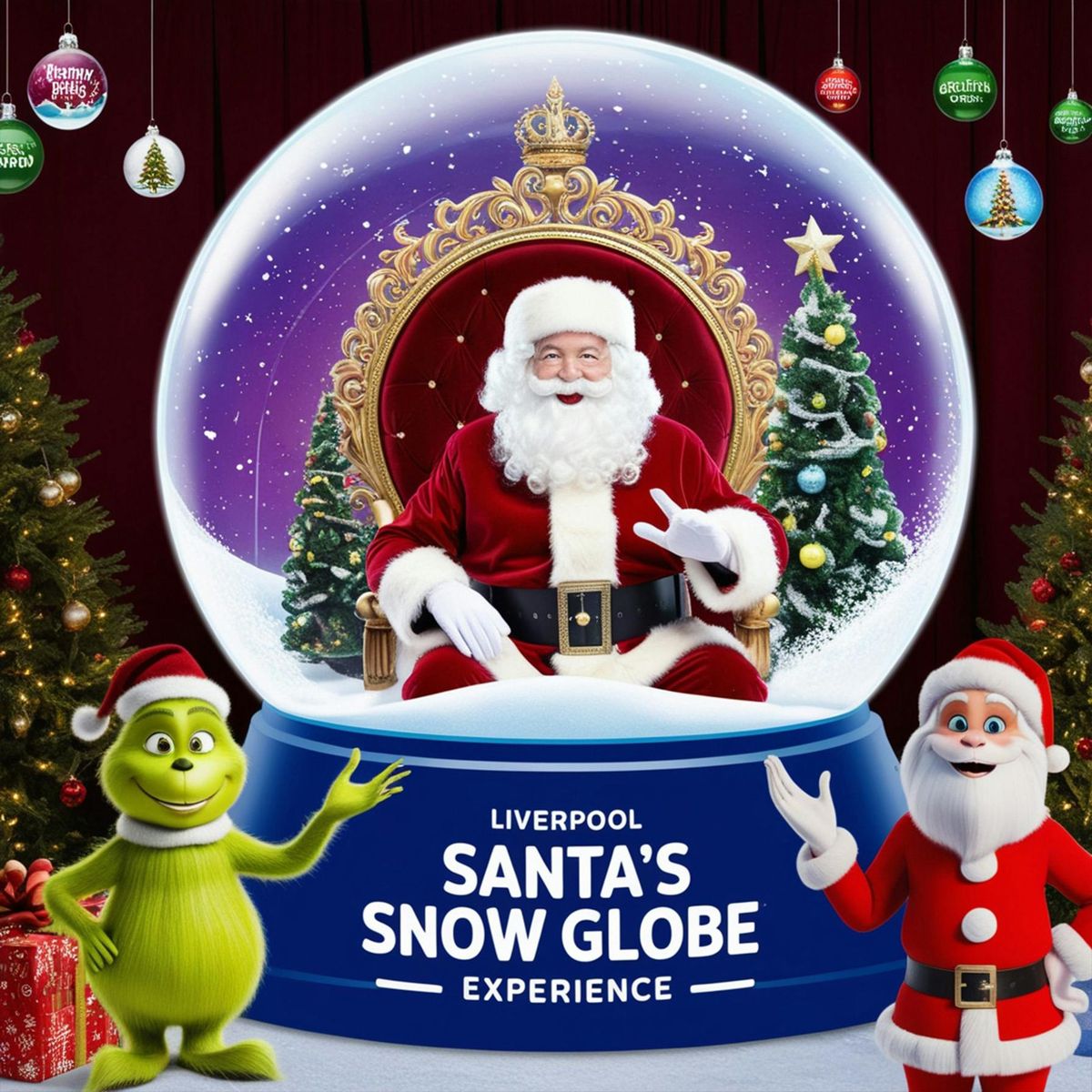 Santa's Snow Globe Experience Liverpool - 23rd Dec