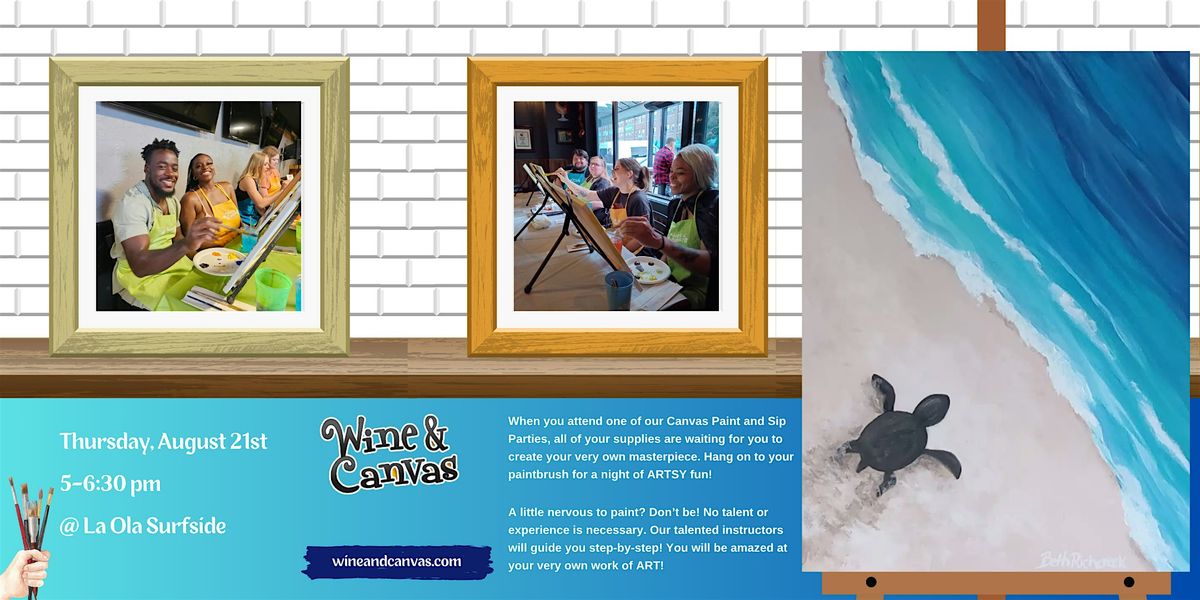 Bell Tower Kid\u2019s Paint Class \u2013 To the Sea