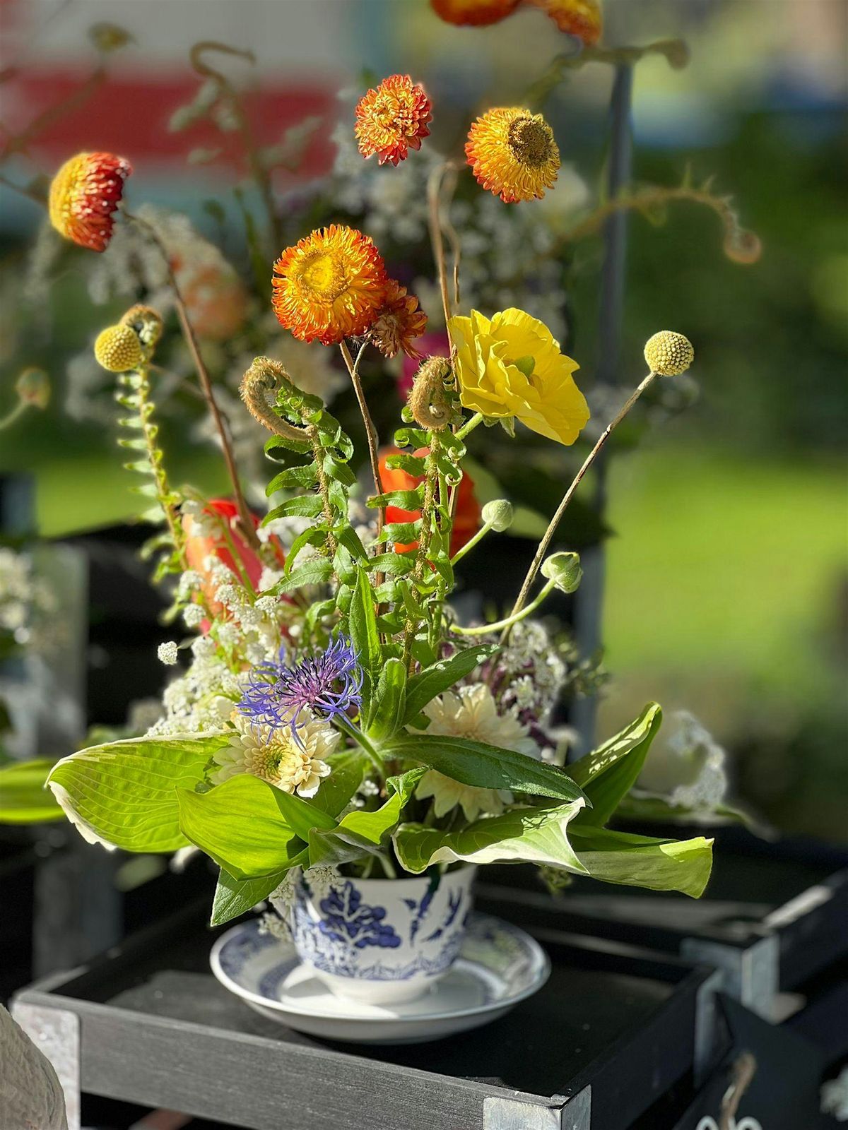 Tea Party & Build Your Own Floral Tea Cup Bouquet