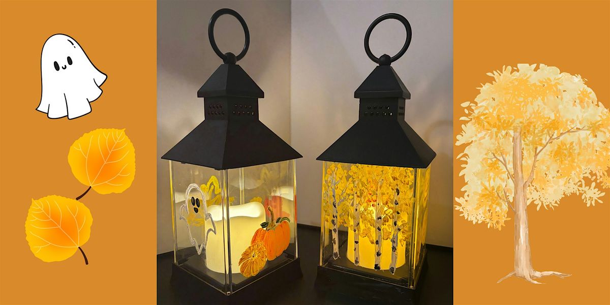 Autumn Lantern Paint and Sip