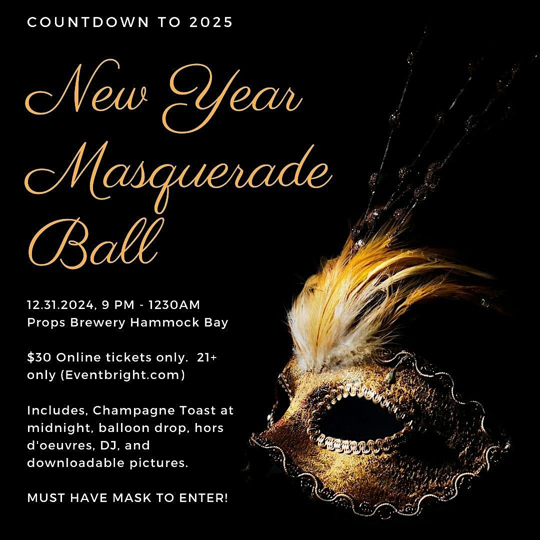 NYE 2024 Masquerade Ball