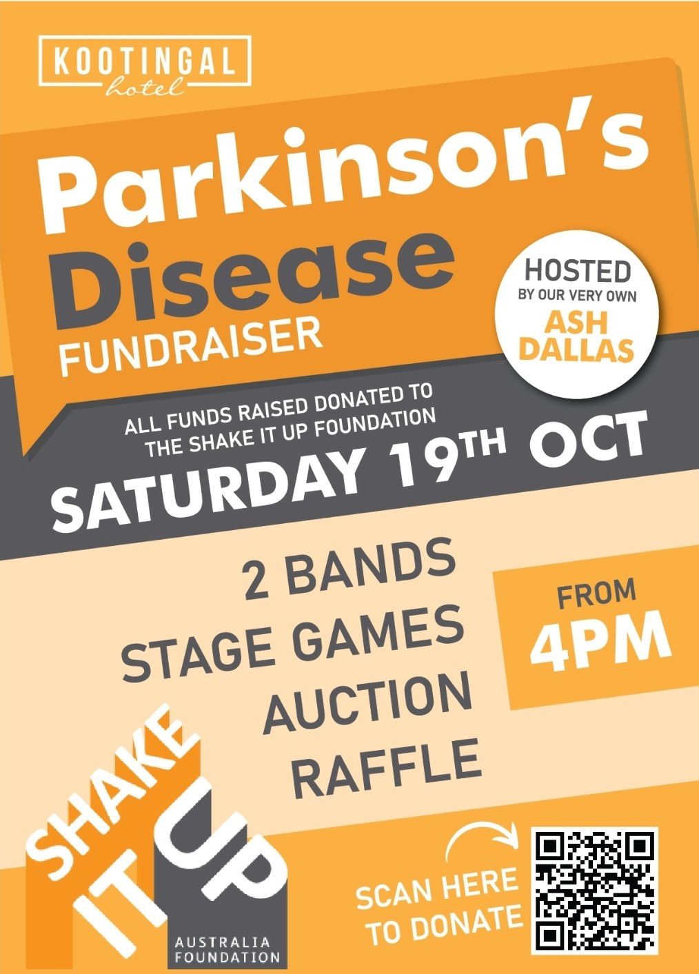 Fundraiser for Parkinsons Disease Research