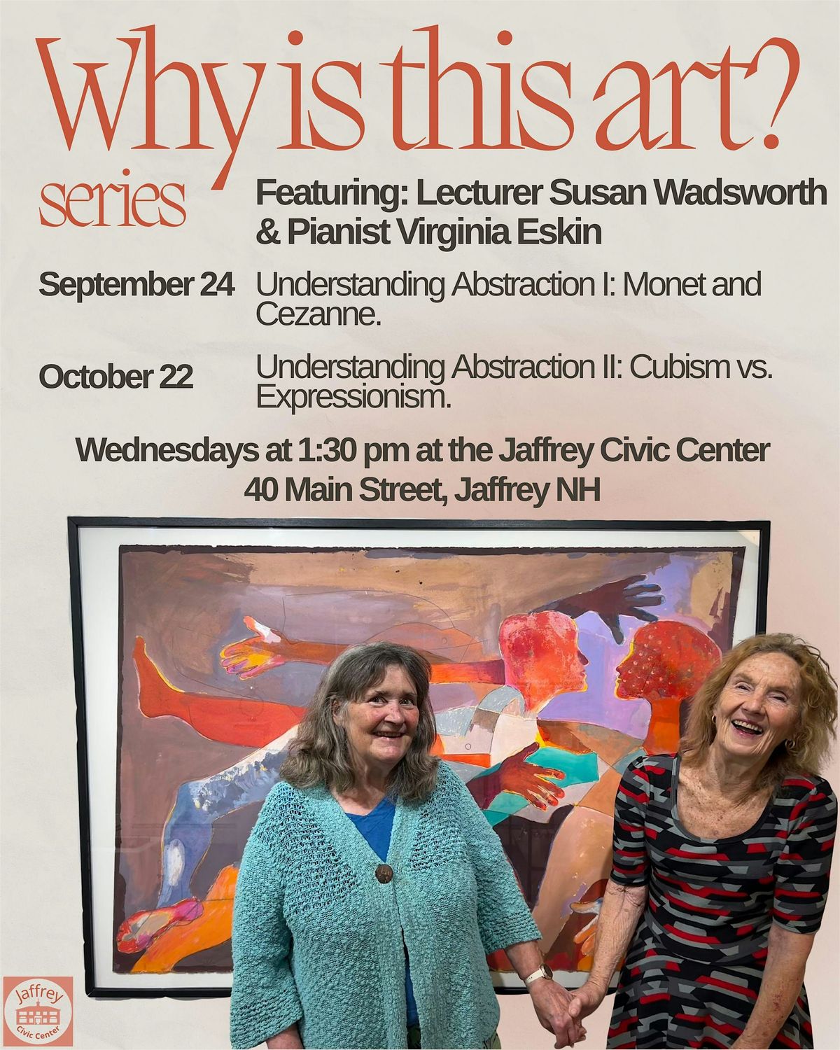 Lecture Series: Why is this art? Understanding Abstraction I: Monet and Cez