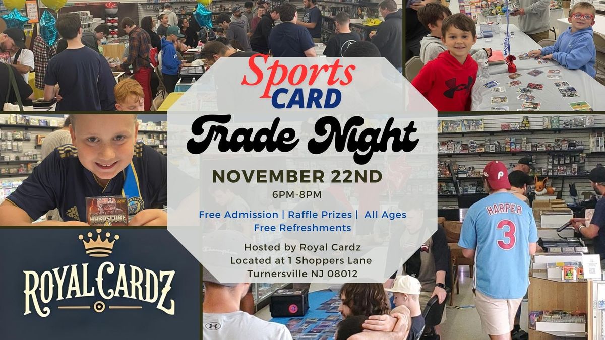 Sports Card Trade Night