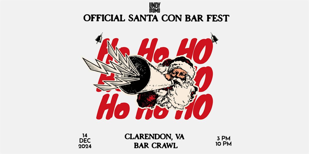 Clarendon Official Santa Con Bar Fest