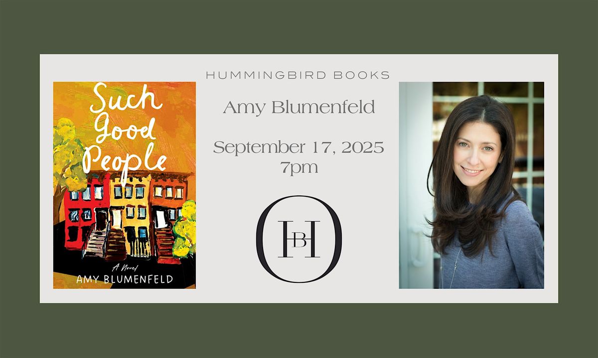 An Evening With Author Amy Blumenfeld